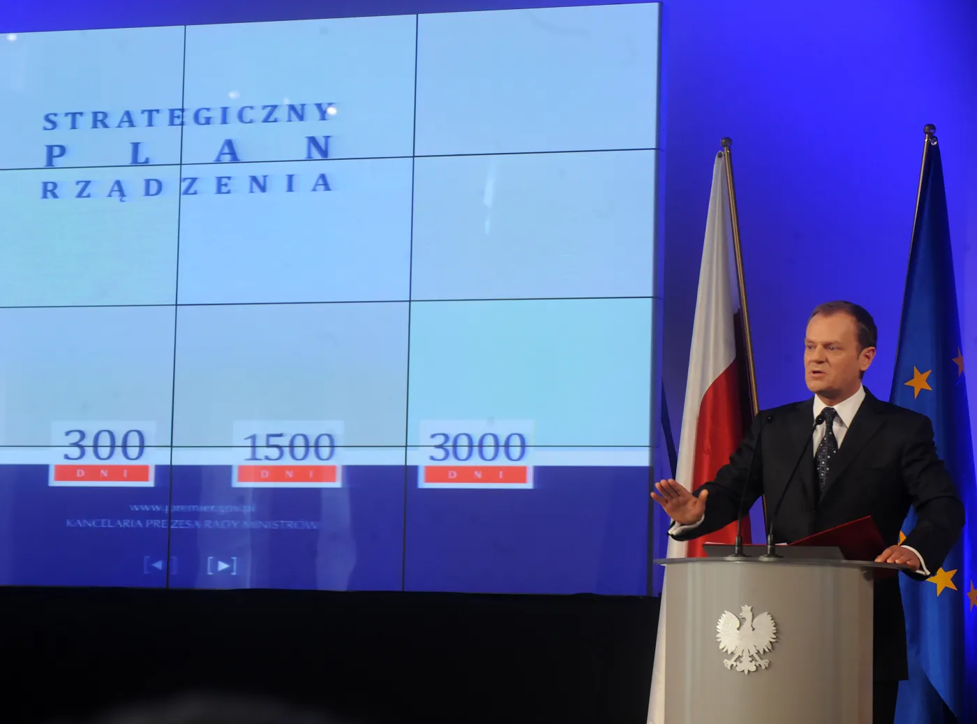 Donald Tusk ma już plany na następną kadencję