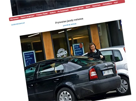 Służbowe auto to dla nich taksówka