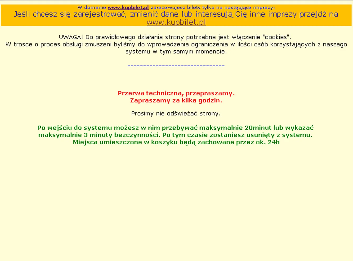 internet bilety