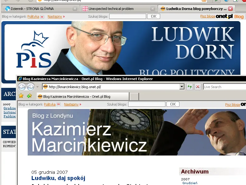 Wirtualna wojna na blogi
