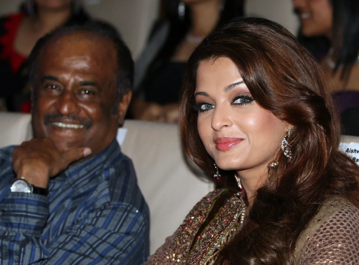 Rajinikanth i Aishwarya Rai.