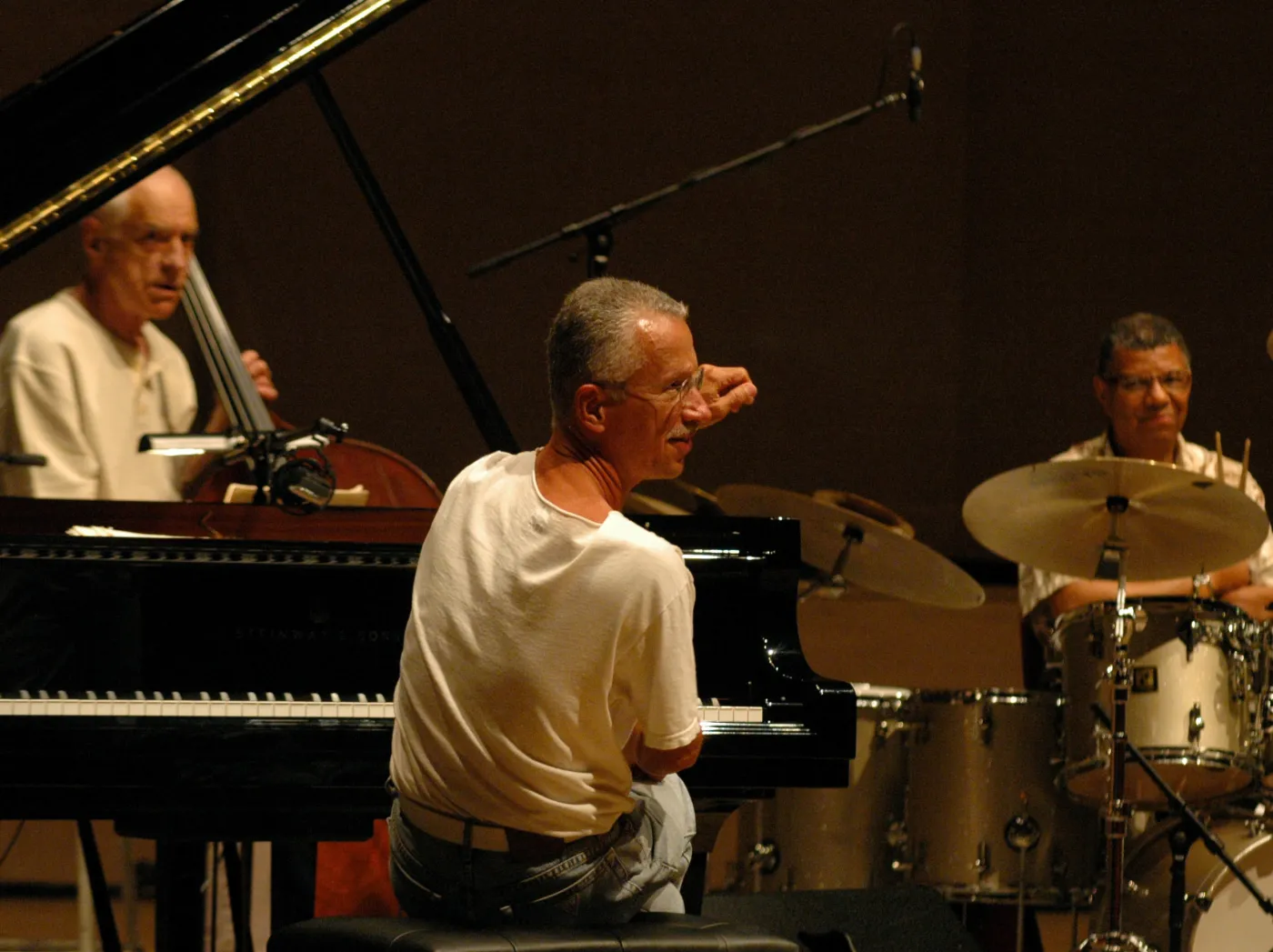 Gary Peacock i Marc Copland na inauguracji Jazztopad