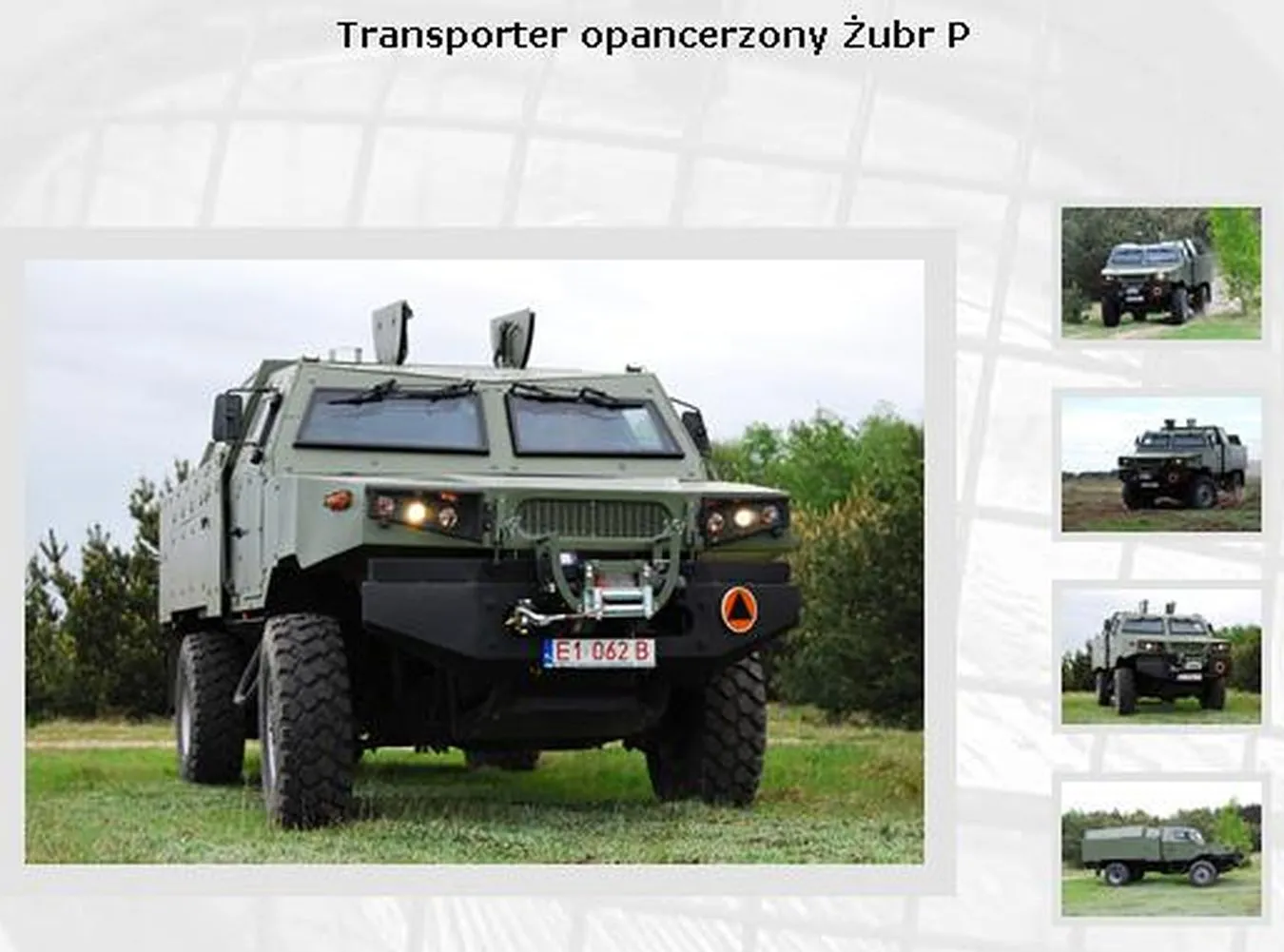 Nowy sprzęt dla armii. Pancerny żubr to polski patent!