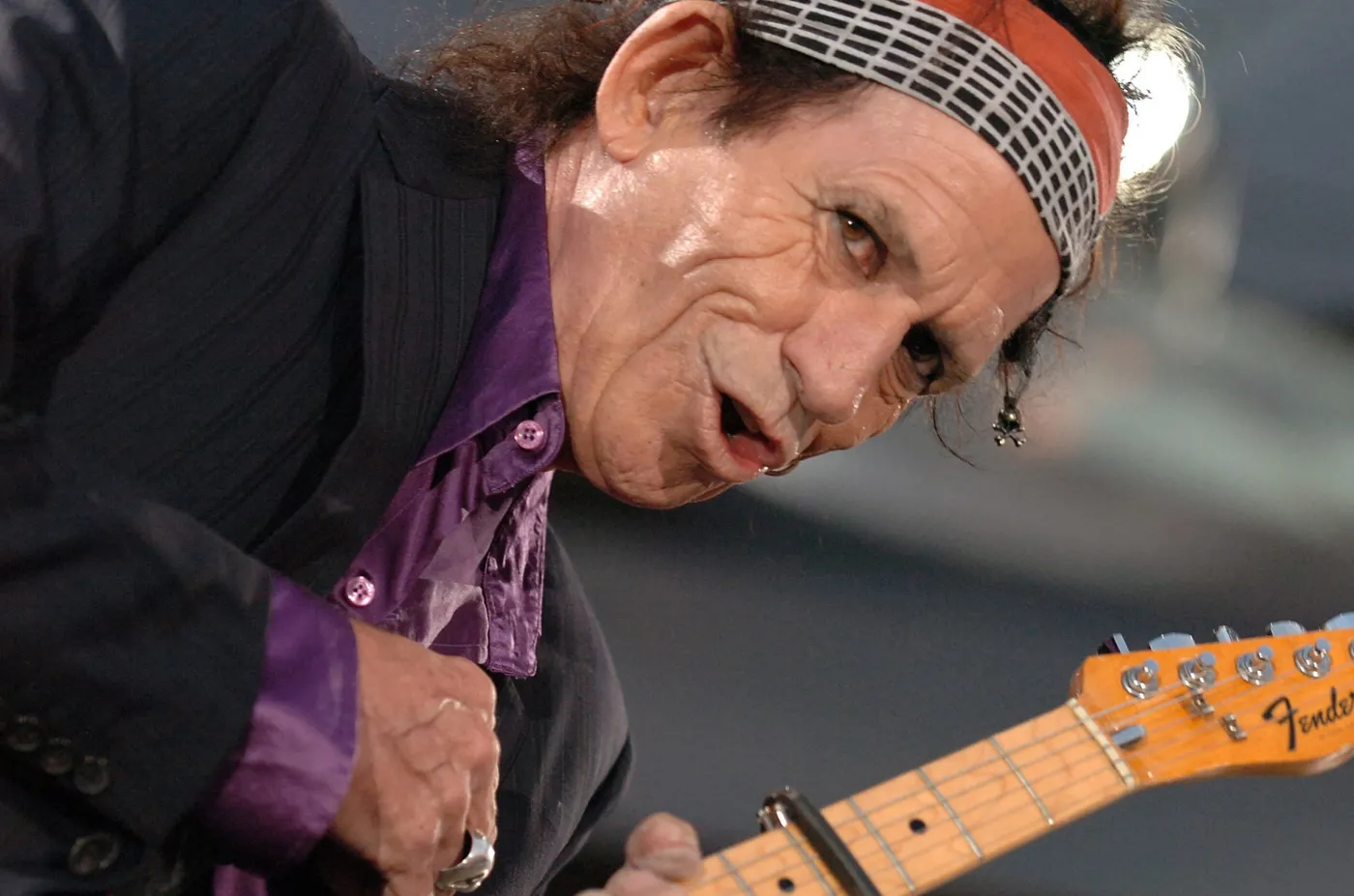 Co za duet! Gitarzysta Stonesów i były prezydent USA
