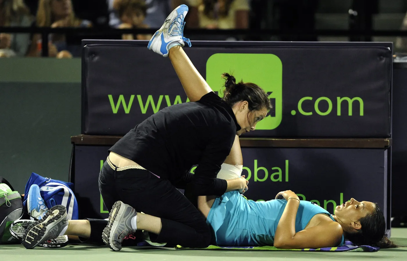  Kontuzja Marion Bartoli