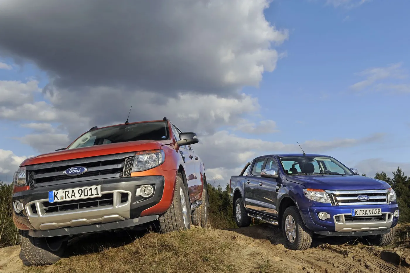 Nawet poligon go nie złamał! Nowy samochód dla zapracowanych to ford ranger