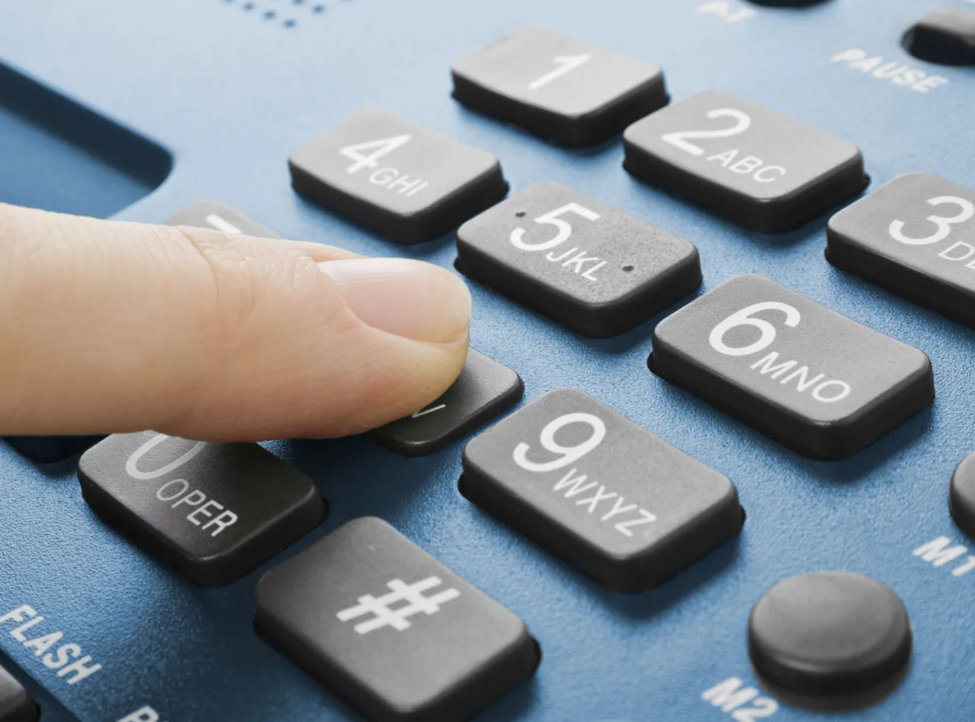telefon palec