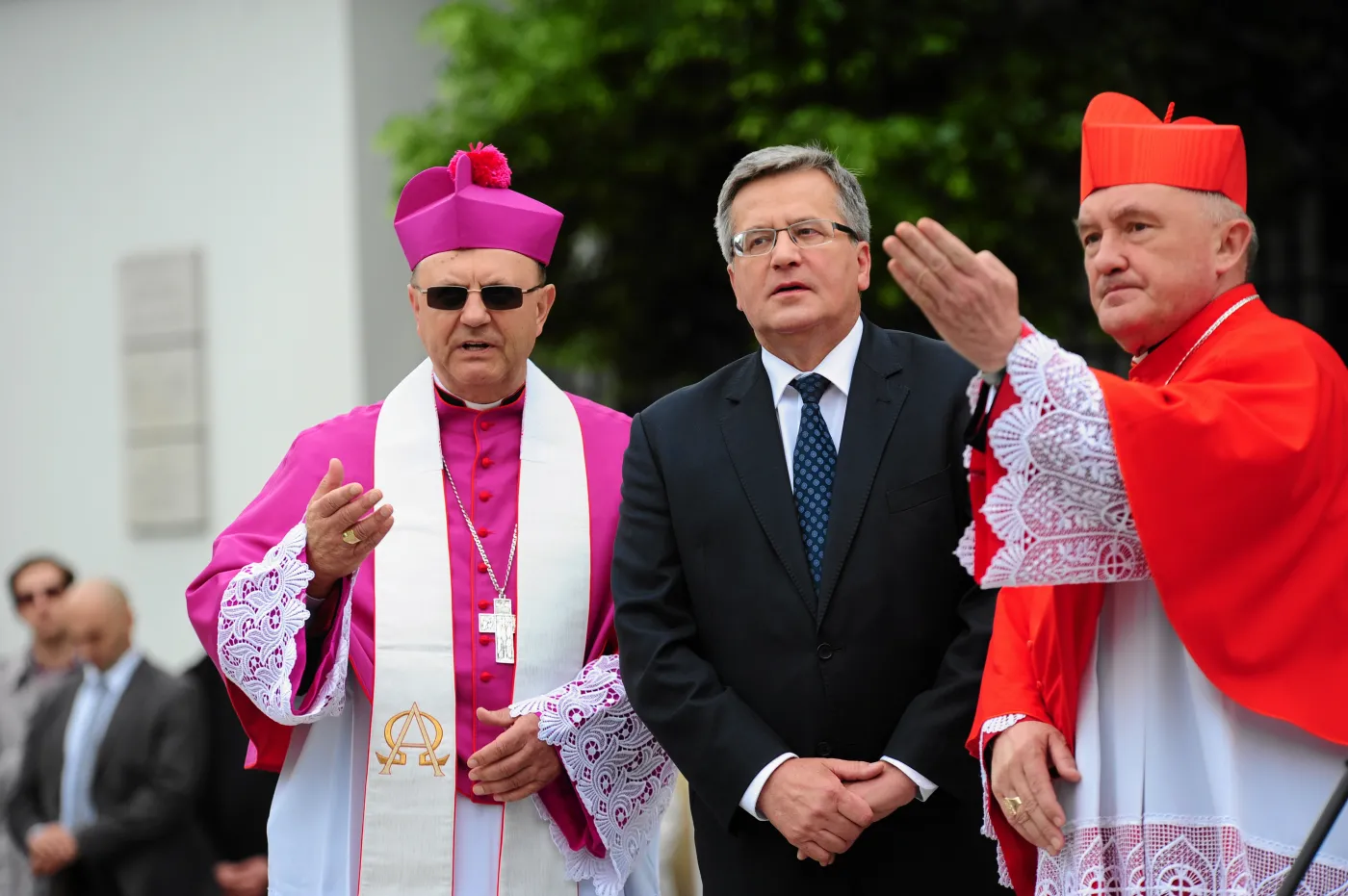 Relikwie św. Andrzeja Boboli na ulicach Warszawy