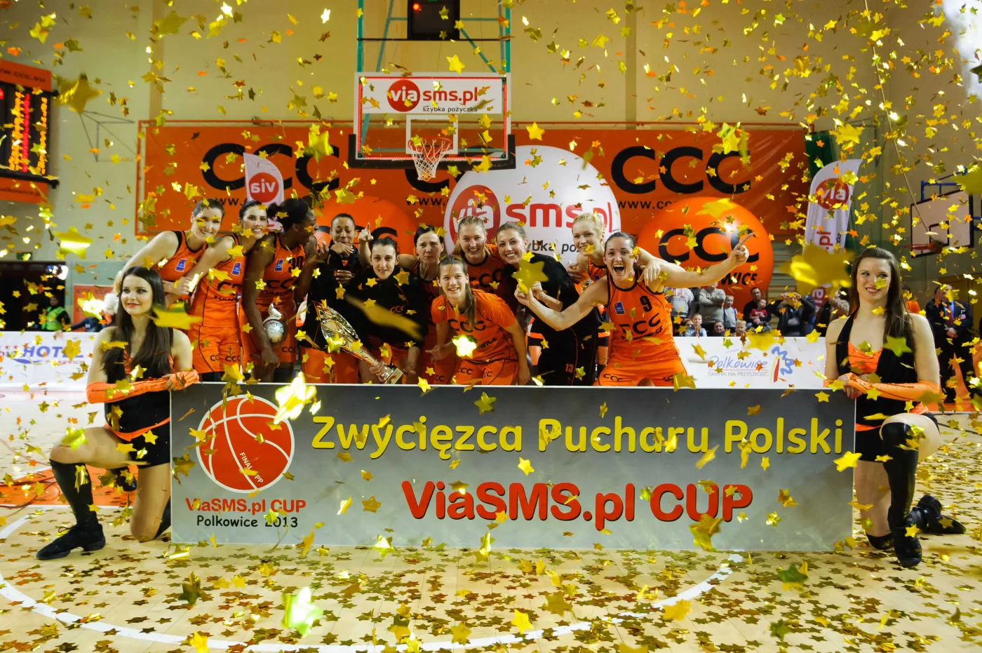 Koszykarki z Polkowic zdobyły Puchar Polski