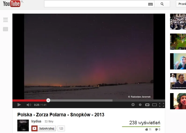 zorza polarna