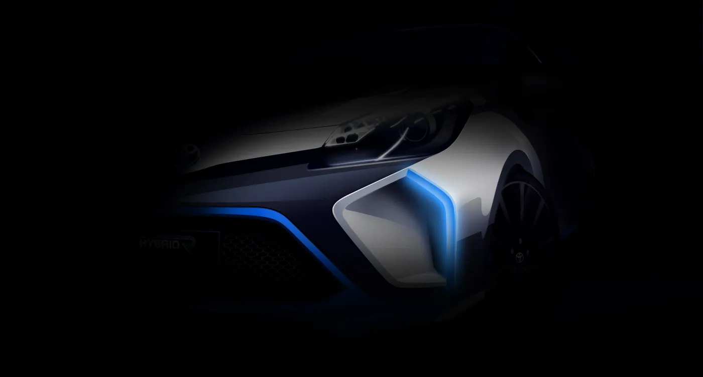 Toyota yaris hybrid R concept 