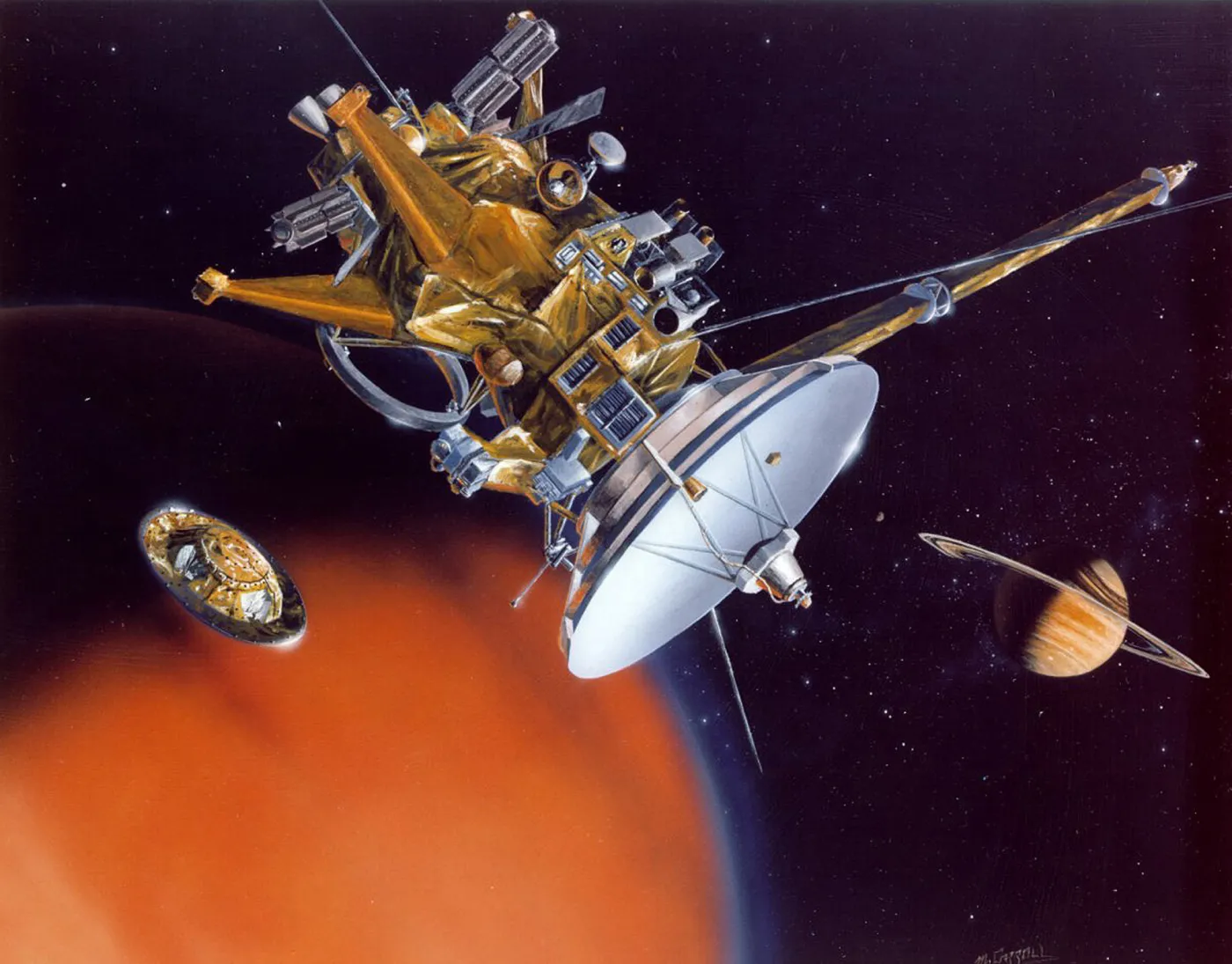 Odkrycie dzięki sondzie Cassini. Naukowcy znaleźli ocean w kosmosie