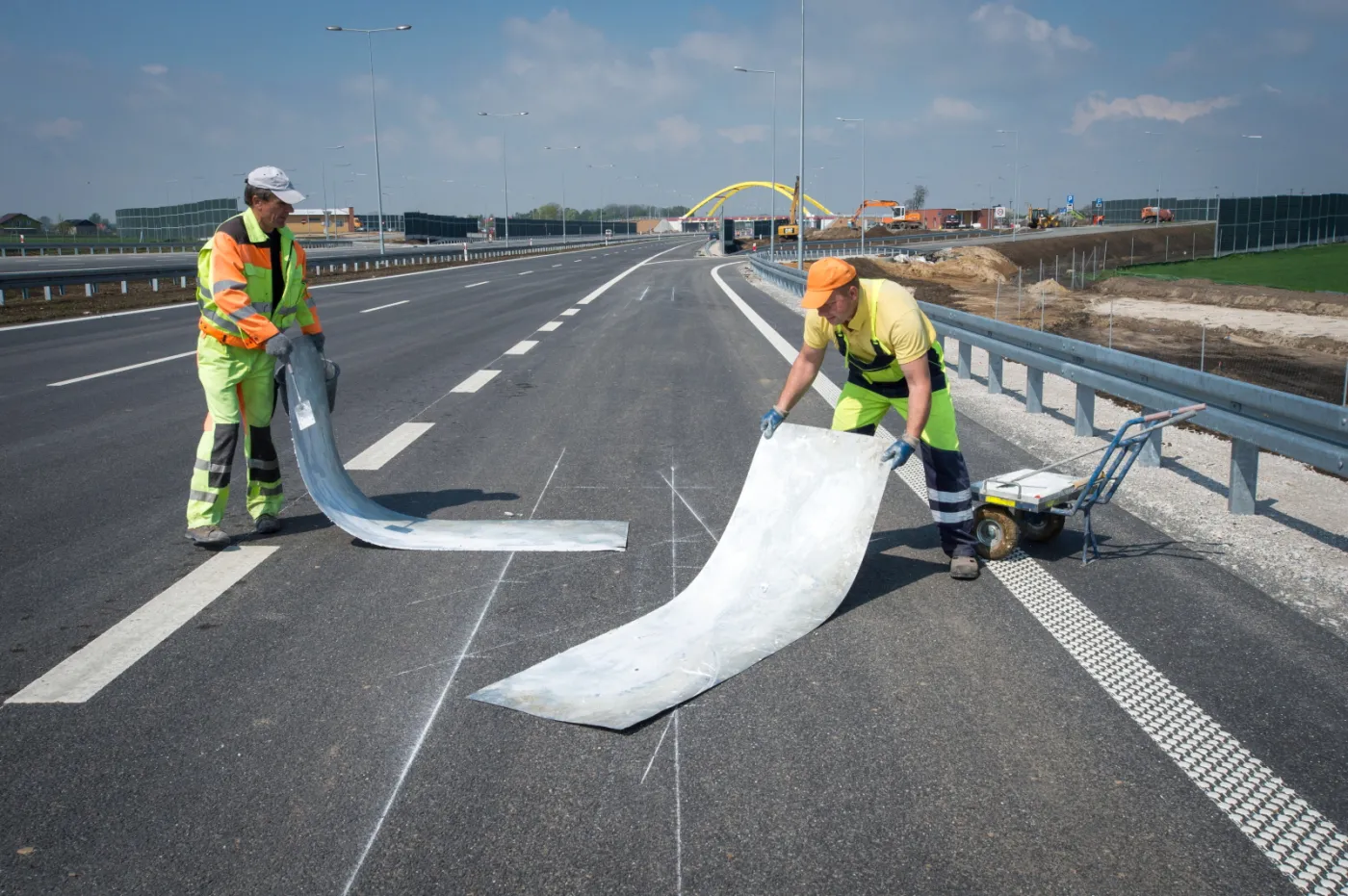 Wyścig z czasem na autostradzie A1! Uda się, czy będzie plama? ZDJĘCIA