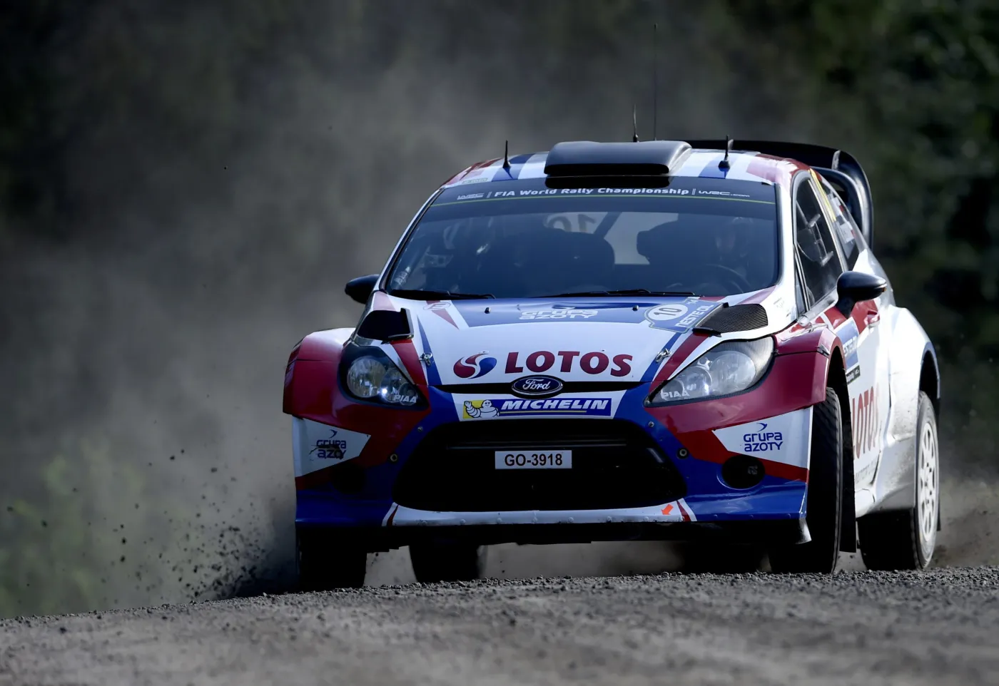 Rajd Finlandii: Latvala nadal liderem. Kubica daleko