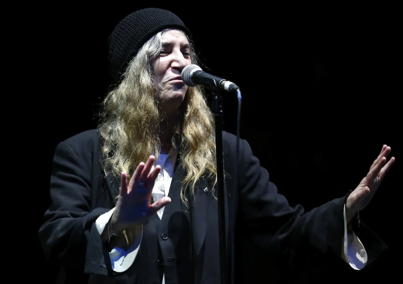 Banga w parku, czyli Patti Smith w Warszawie [ZDJĘCIA]