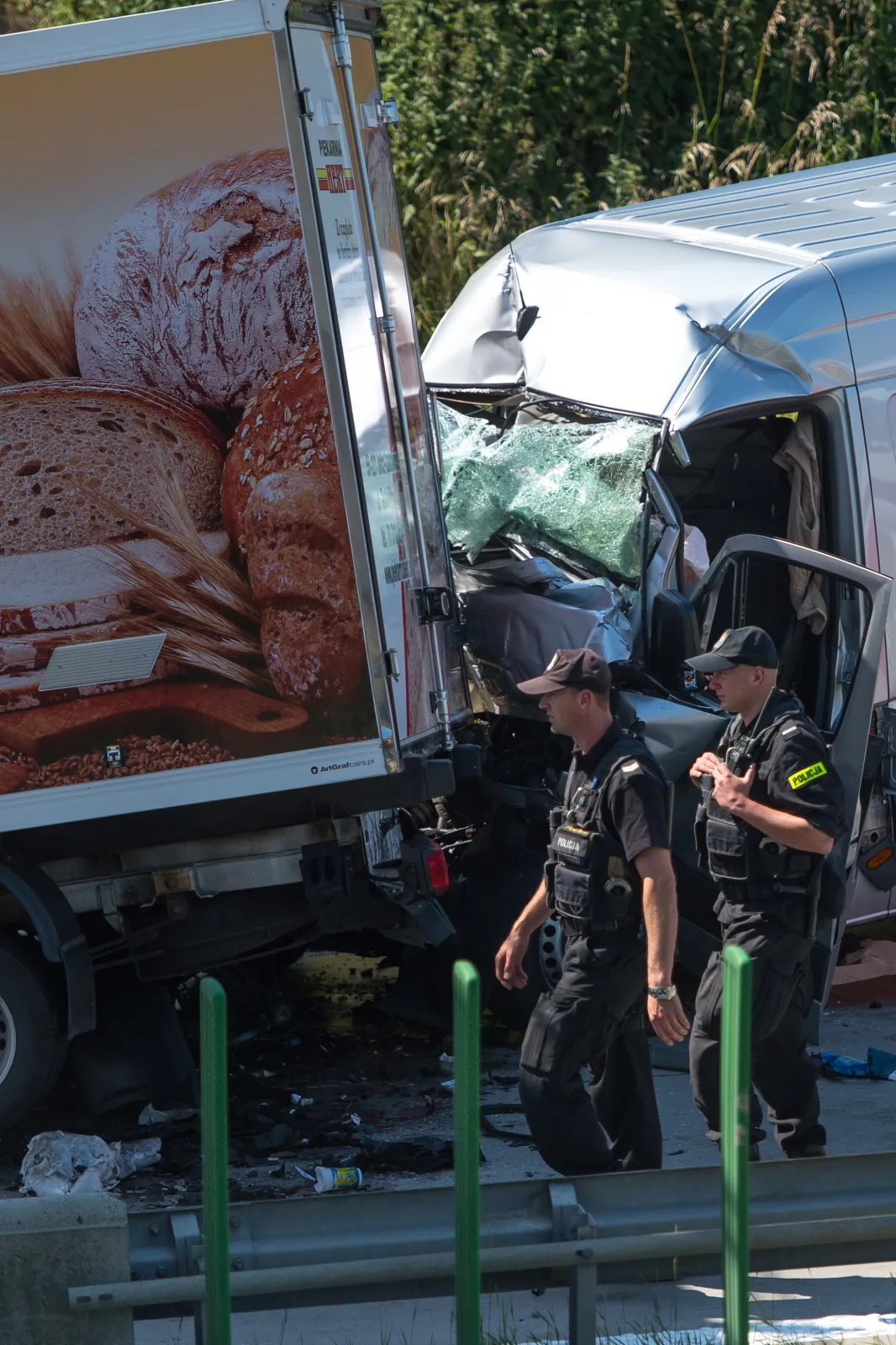 Dramatyczne zdjęcia z tragicznego wypadku na autostradzie A4