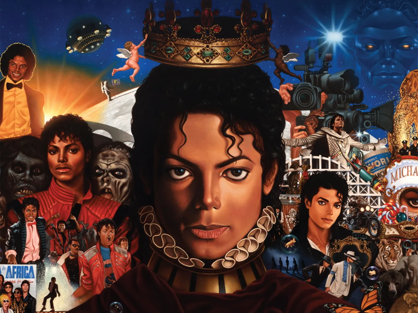 Król popu Michael Jackson powrócił zza grobu z najprawdopodobniej pierwszym z całego cyklu pośmiertnych albumów 