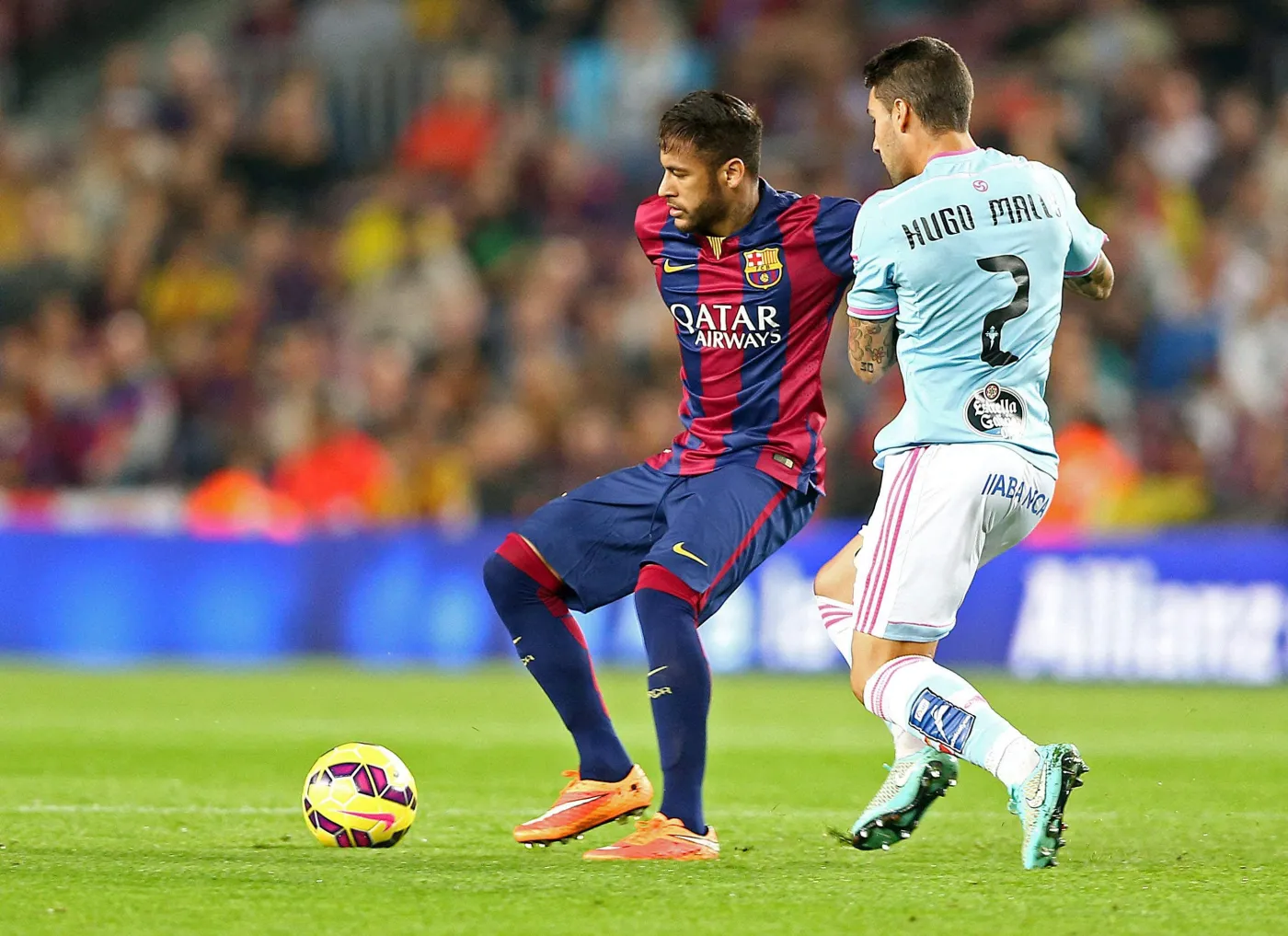 Neymar (z lewej)