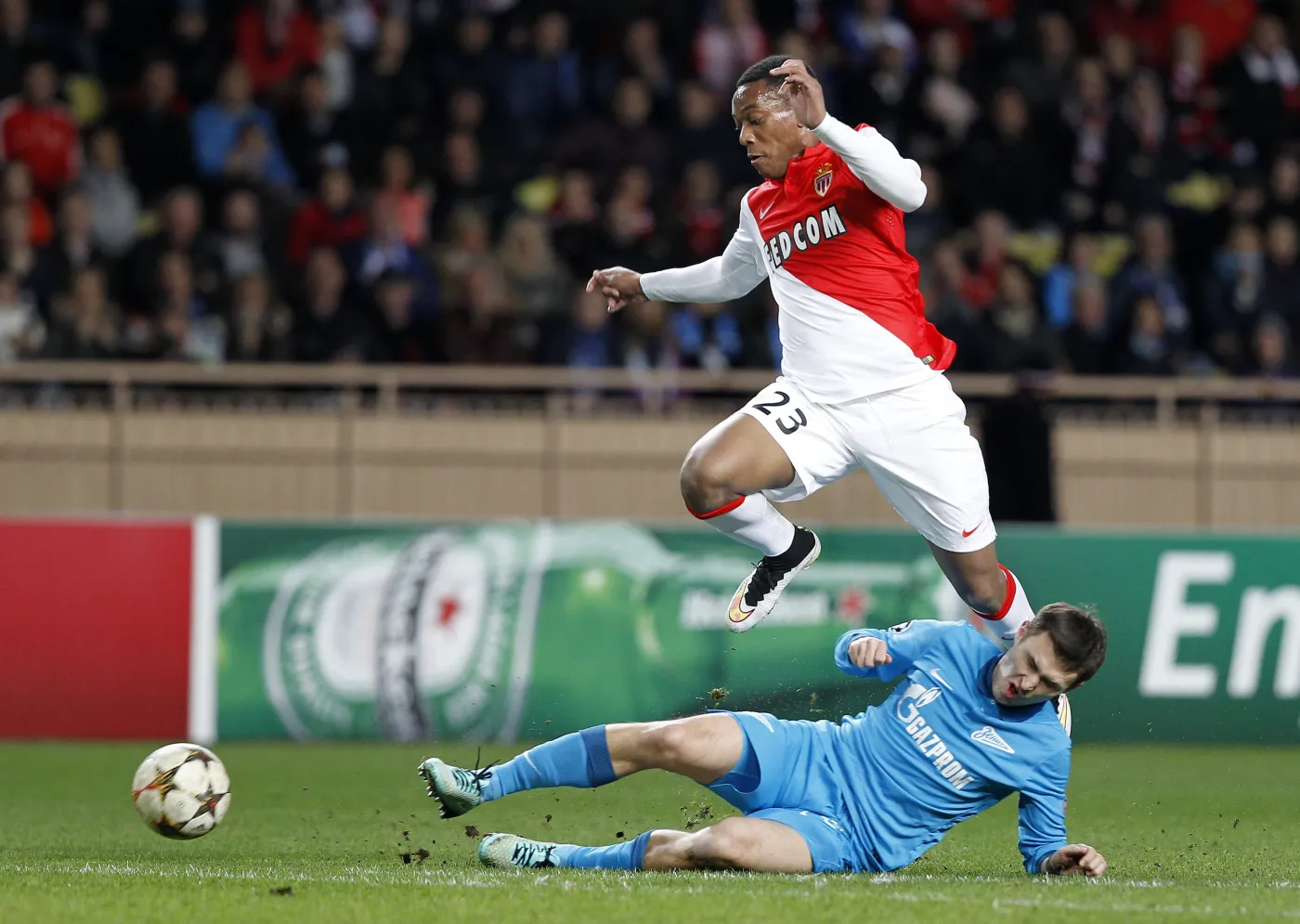 Liga Mistrzów: Monaco awansowało po wygranej z Zenitem. WIDEO