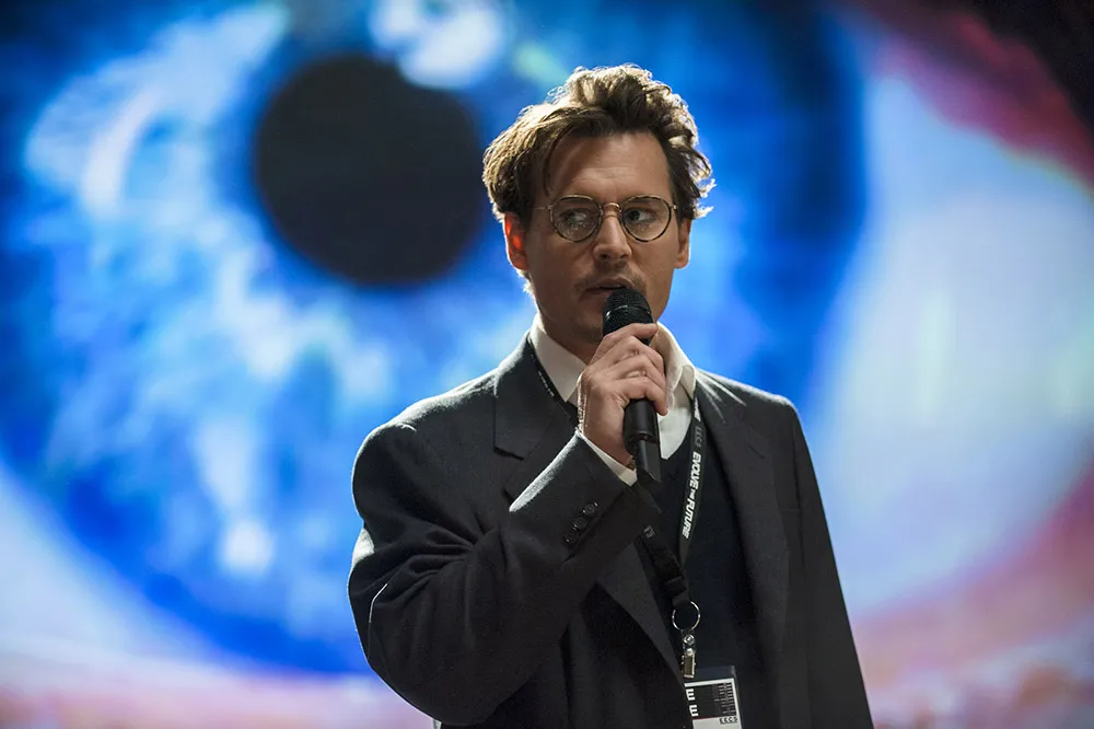 "Transcendencja": Nawet Johnny Depp nie dał rady [ZDJĘCIA]