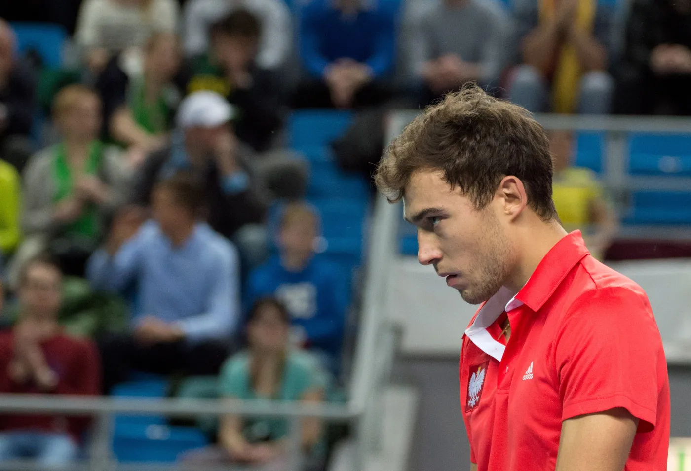 Puchar Davisa: Janowicz wygrał z Grigelisem. Polska remisuje z Litwą