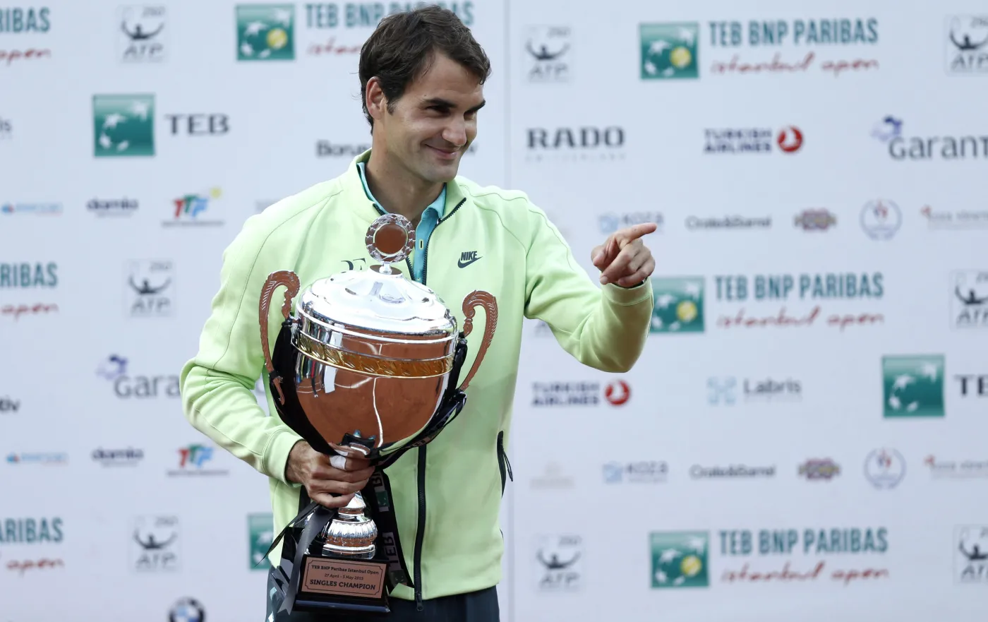 Roger Federer wygrał 85. turniej w karierze