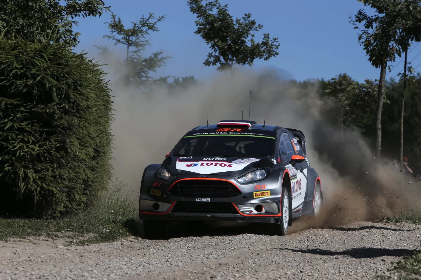 Rajd Polski: Ogier liderem, Kubica szósty po 9 oesach