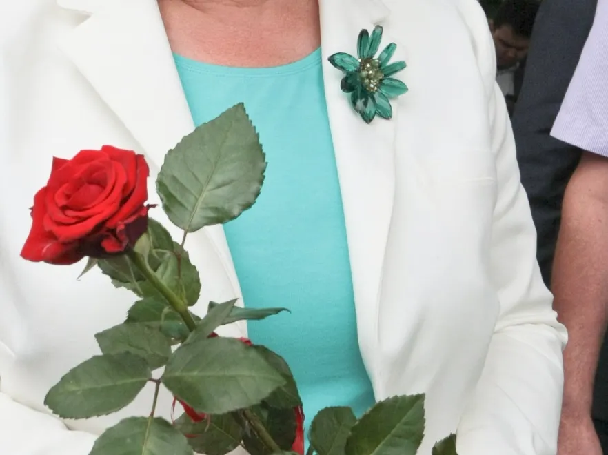Dobry styl rodzi się w bólach? Drobiazg "położył" kreację Beaty Szydło