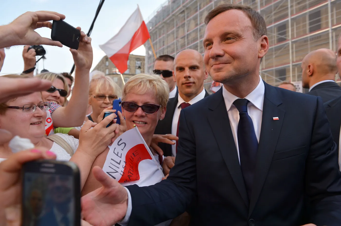Rosyjskie media mało uwagi poświęciły Andrzejowi Dudzie