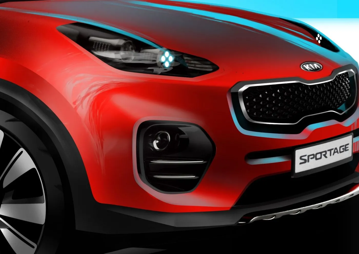 Oto nowa kia sportage! Przypomina porsche? Mamy pierwsze foto