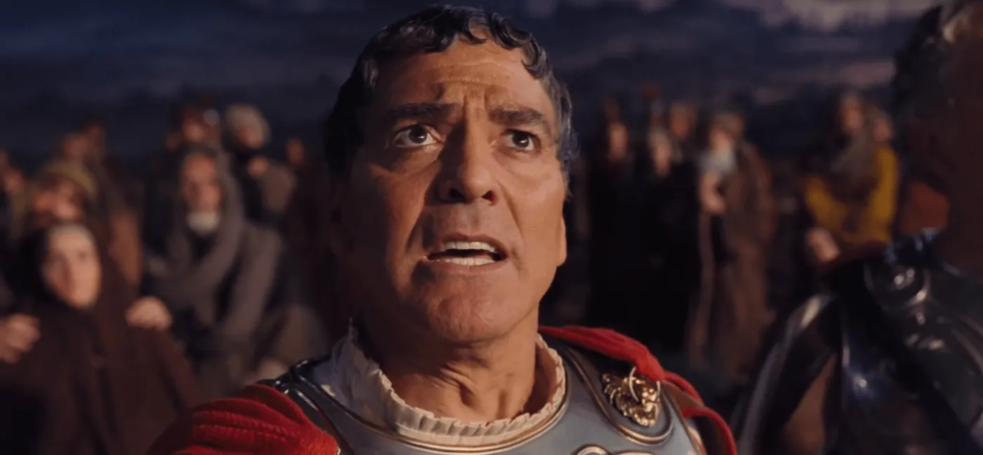 Geroge Clooney dostał w twarz [WIDEO]
