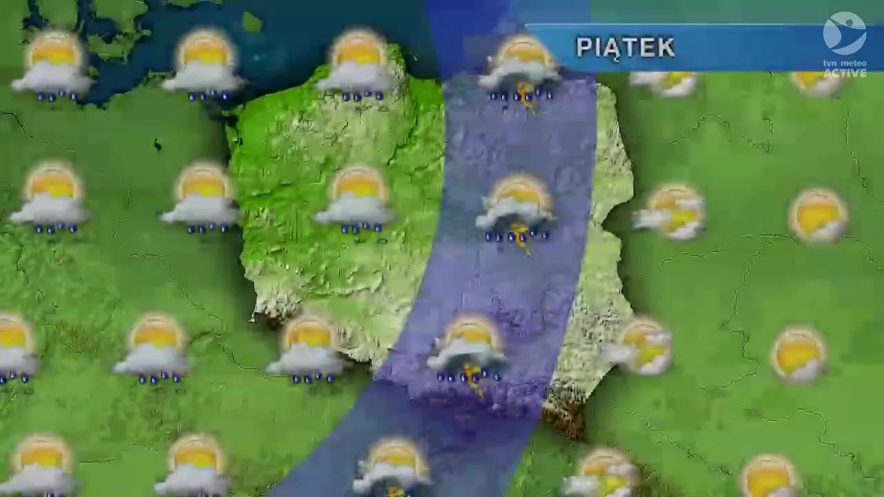 Mapa Polski