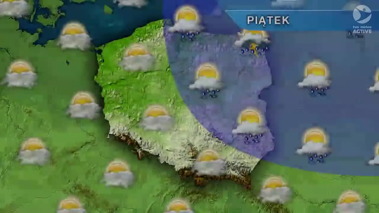 Mapa Polski