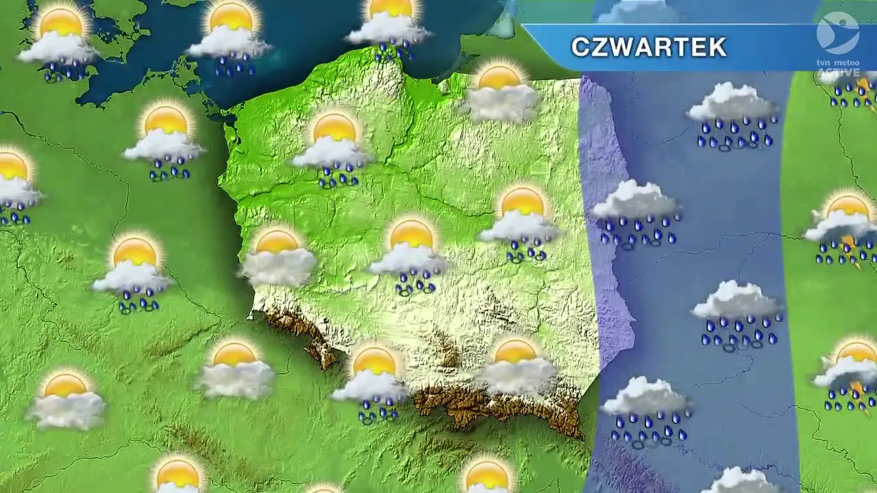 Mapa Polski