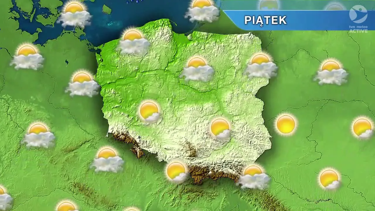 Mapa Polski