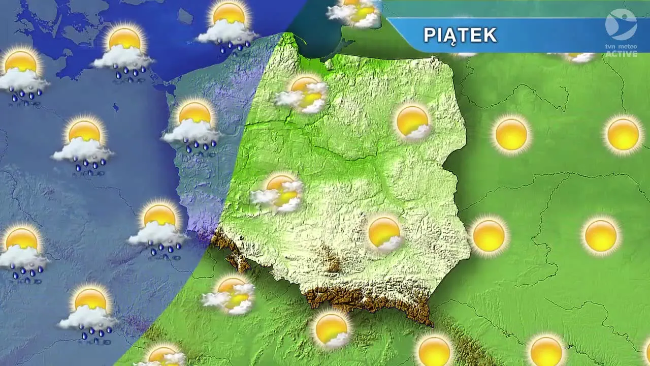 Mapa Polski