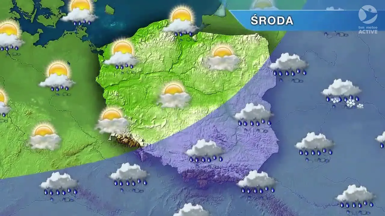 Mapa Polski