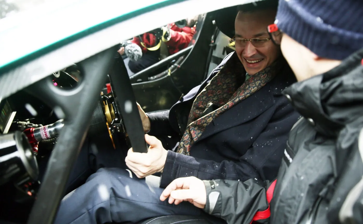Mateusz Morawiecki i Arrinera Hussarya GT 