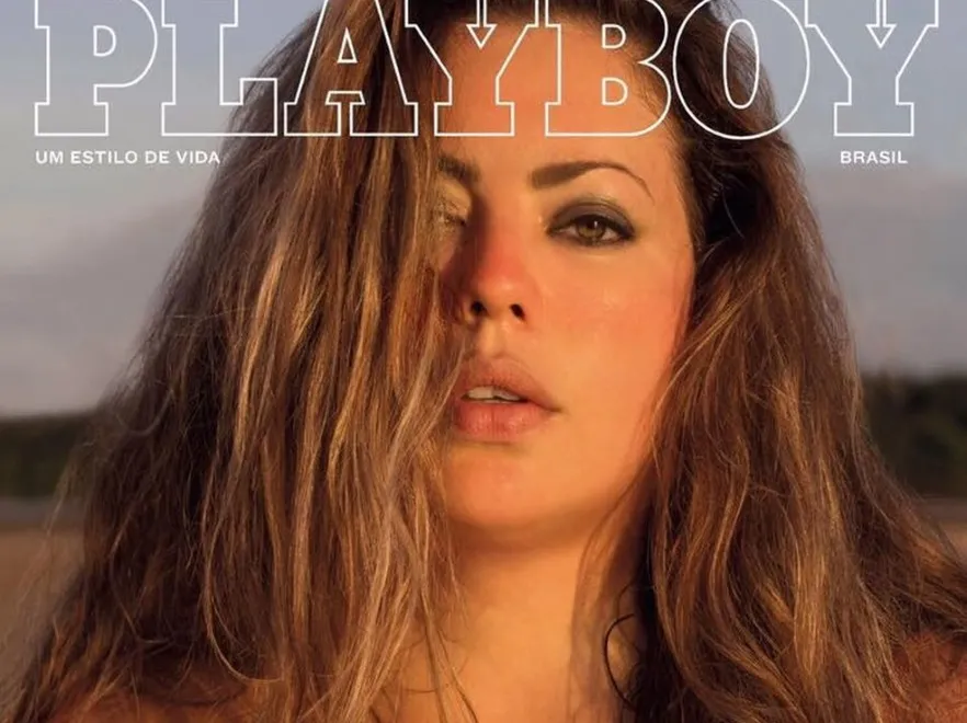 Modelka XXL na okładce brazylijskiego "Playboya". Sam seks! FOTO