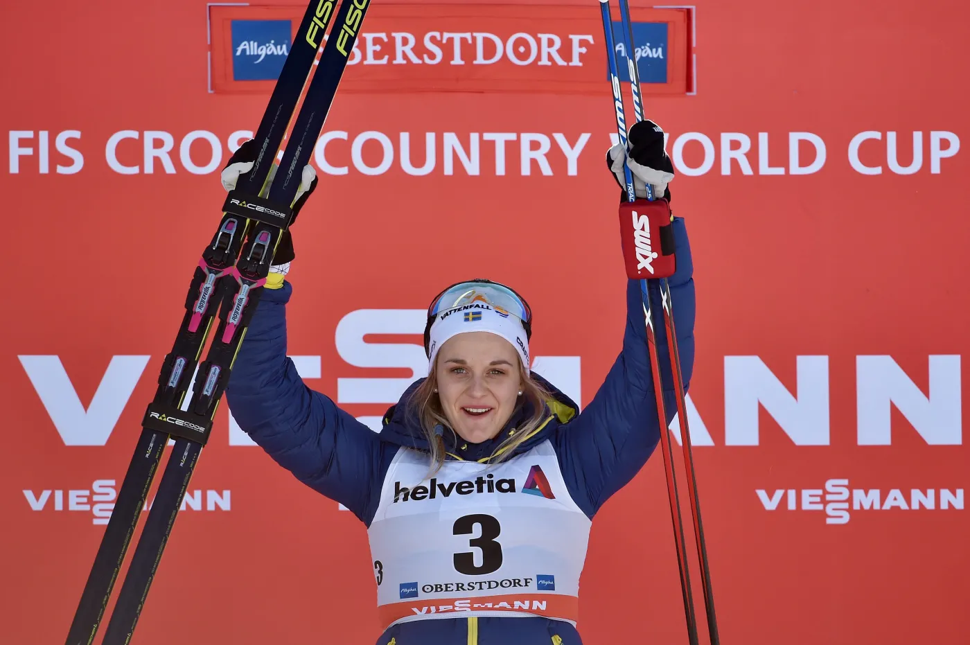 Tour de Ski: Stina Nilsson wygrała trzeci etap. Polki nie startowały
