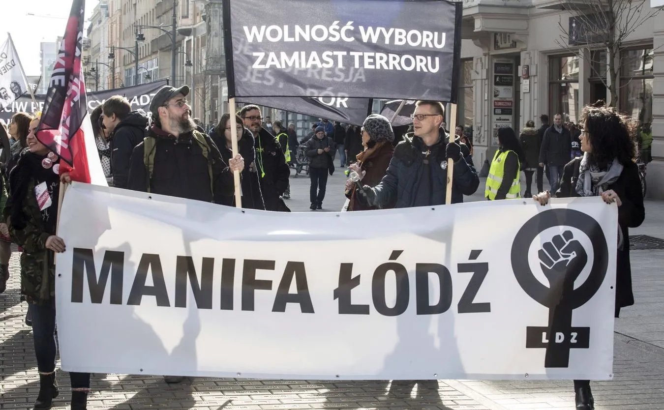 Manifa w Łodzi