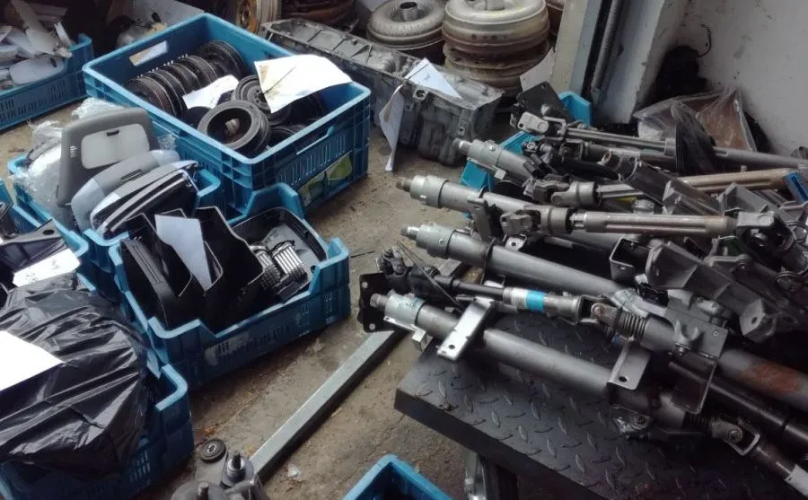 U złodziei pod Rzeszowem znaleziono części prototypu Mercedesa 