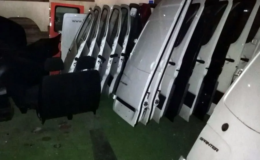 U złodziei pod Rzeszowem znaleziono części prototypu Mercedesa 