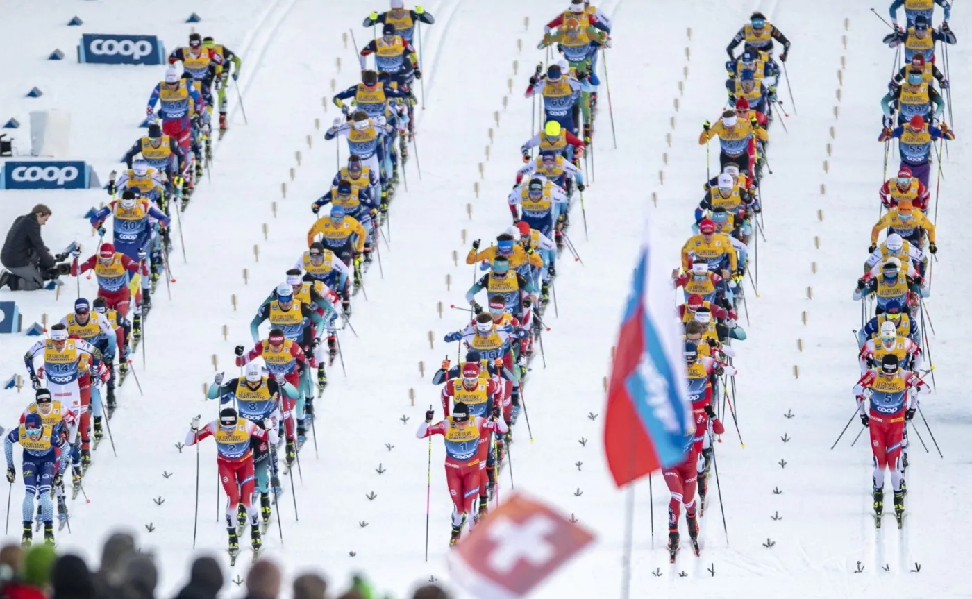 Tour de Ski: Ustiugow bezkonkurencyjny w biegu na 15 km
