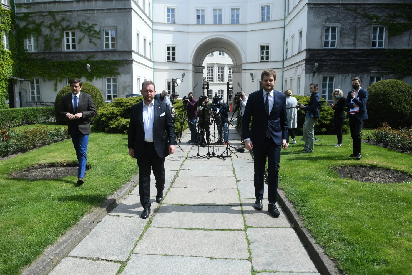 Łukasz Szumowski, Janusz Cieszyński, Wojciech Andrusiewicz