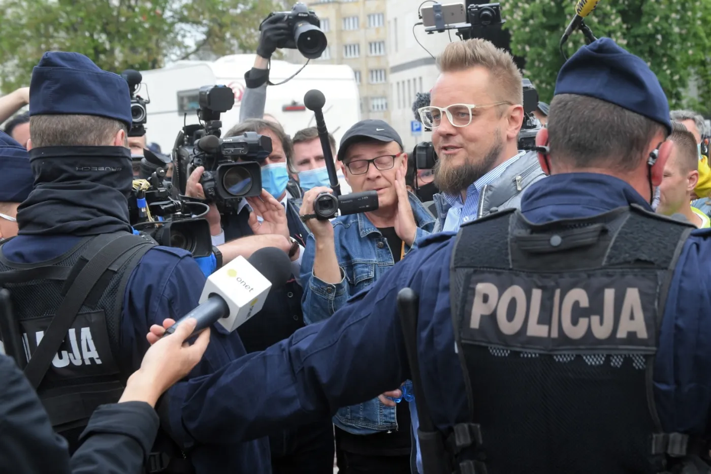 Tanajno z zarzutami po proteście przedsiębiorców. "Sąd wybrał opcję najgorszą dla policji"