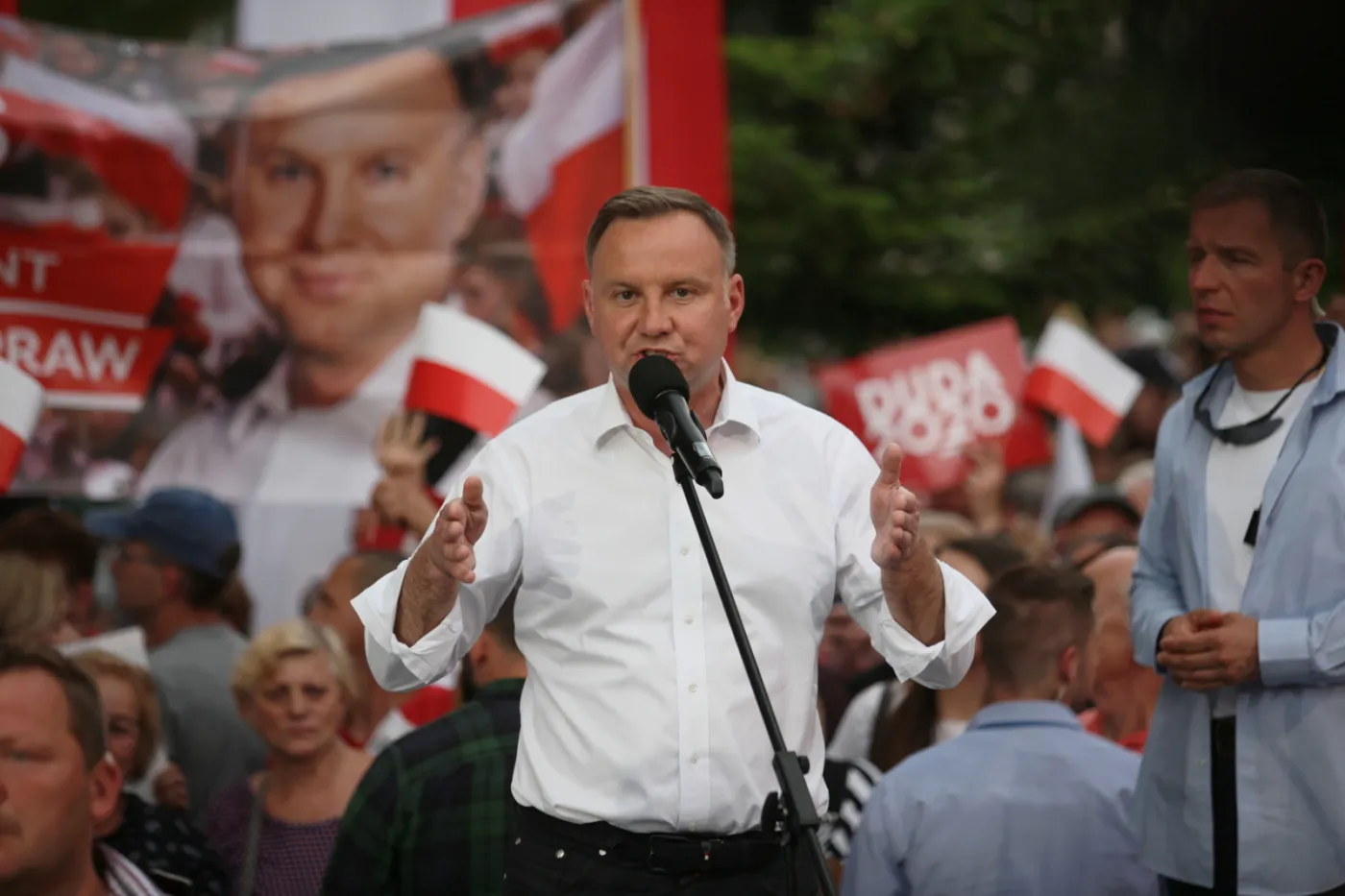 Duda chce zmiany konstytucji. Chodzi o zakaz adopcji dzieci przez pary jednopłciowe
