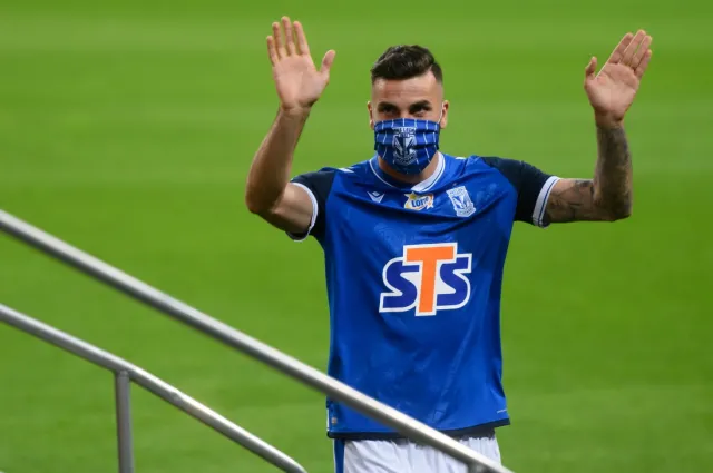 Ekstraklasa: Ishak strzelcem pierwszego gola, ale Lech wraca na tarczy