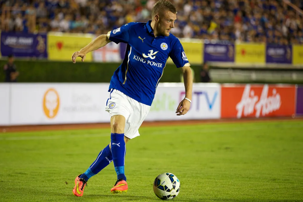 Król strzelców Vardy przedłużył kontrakt z Leicester City