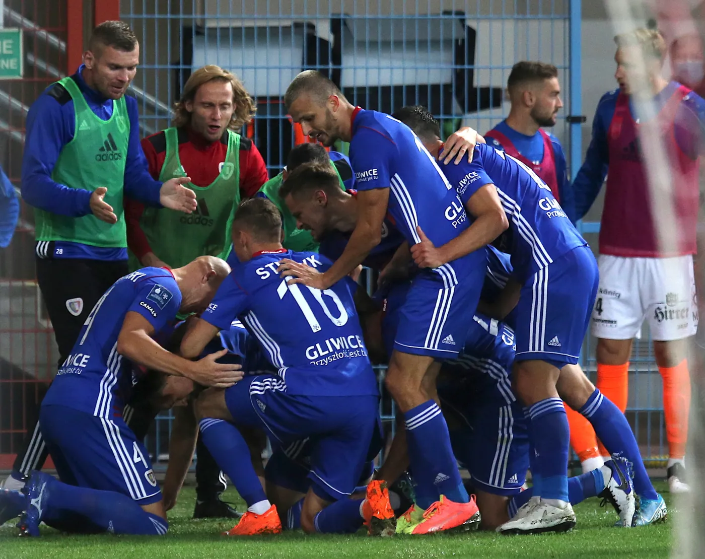 Piast Gliwice przejdzie kolejne testy na obecność koronawirusa